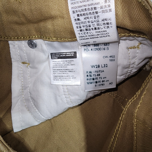 Levi's 711 mid rise skinny pants W28''x L32'' woman's - Picture 4 of 6